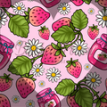 Strawberry Jam Seamless