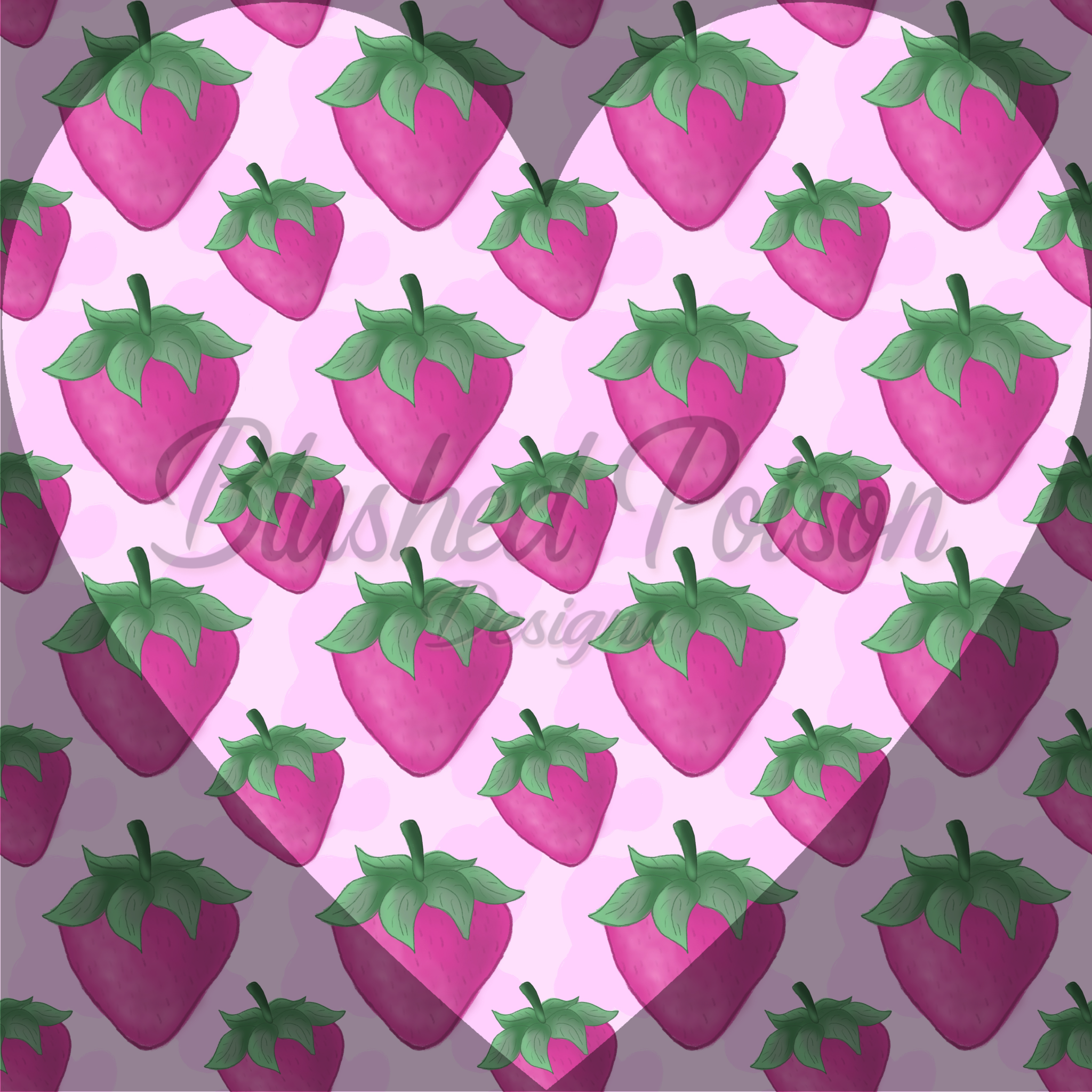 Sweet Strawberries Seamless