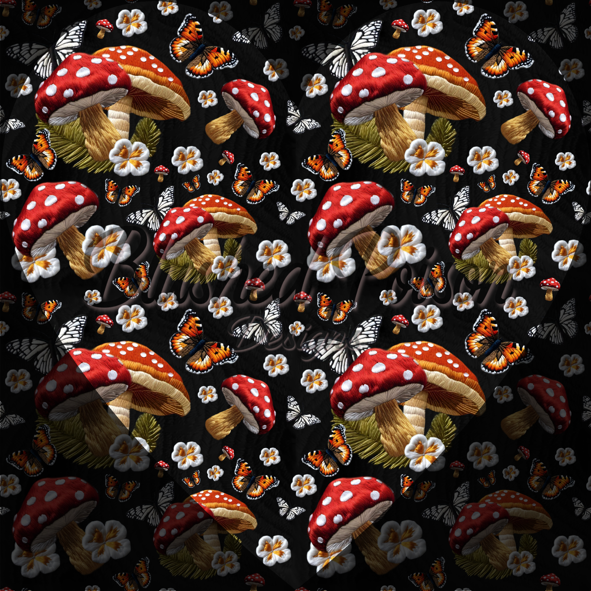 Cottagecore Embroidery Seamless